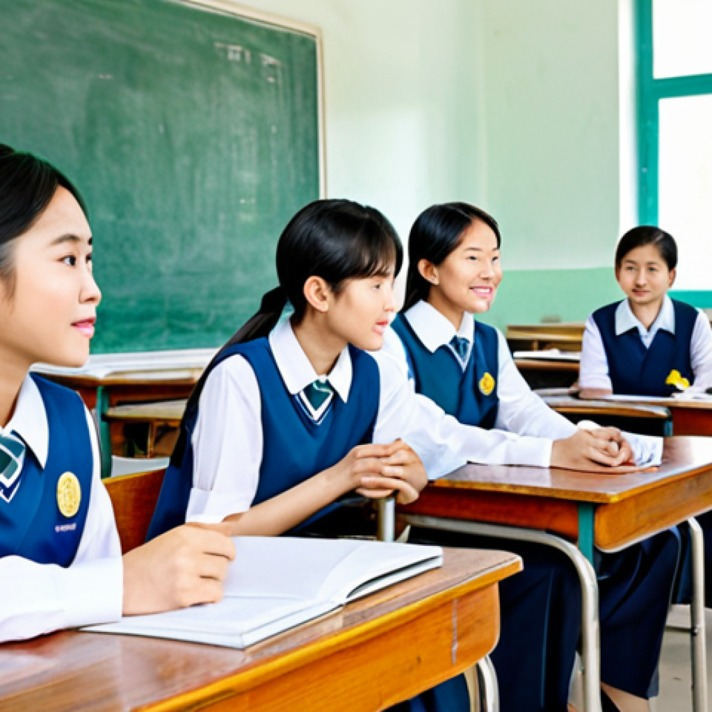**
"A group of Vietnamese students in a bright, modern classroom, fully clothed in modest school uniforms, participating in a lively discussion about historical landmarks, safe for work, appropriate content, perfect anatomy, natural proportions, professional, well-lit, family-friendly."
**